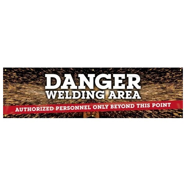 Accuform WELDING BANNERS DANGER WELDING MBR341 MBR341 - main